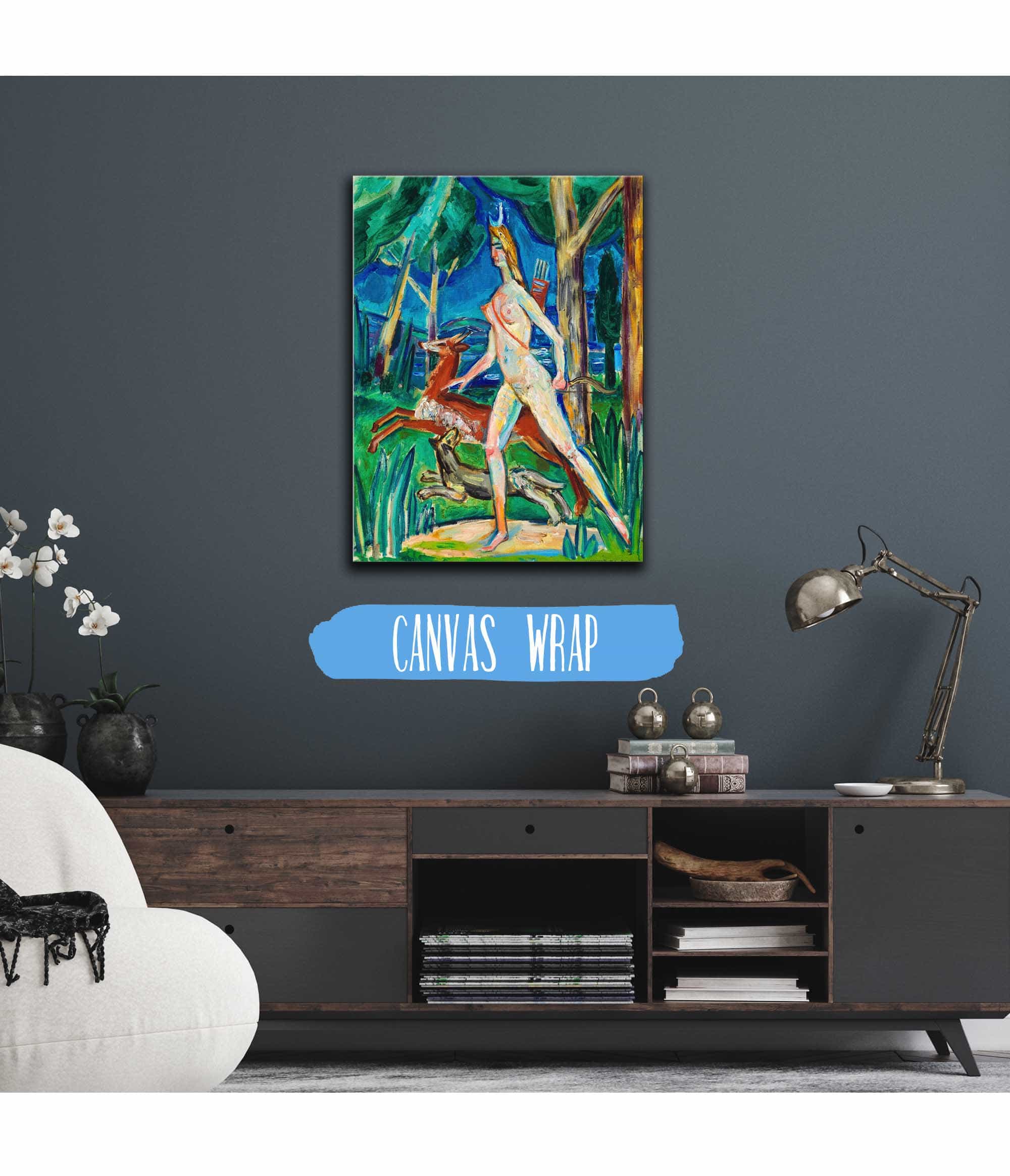 Diana In The Forest by Zygmunt Waliszewski - Image 3