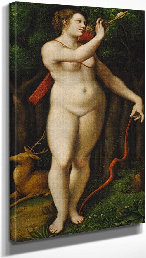 Diana The Huntress 1526 By Giampietrino - Image 3