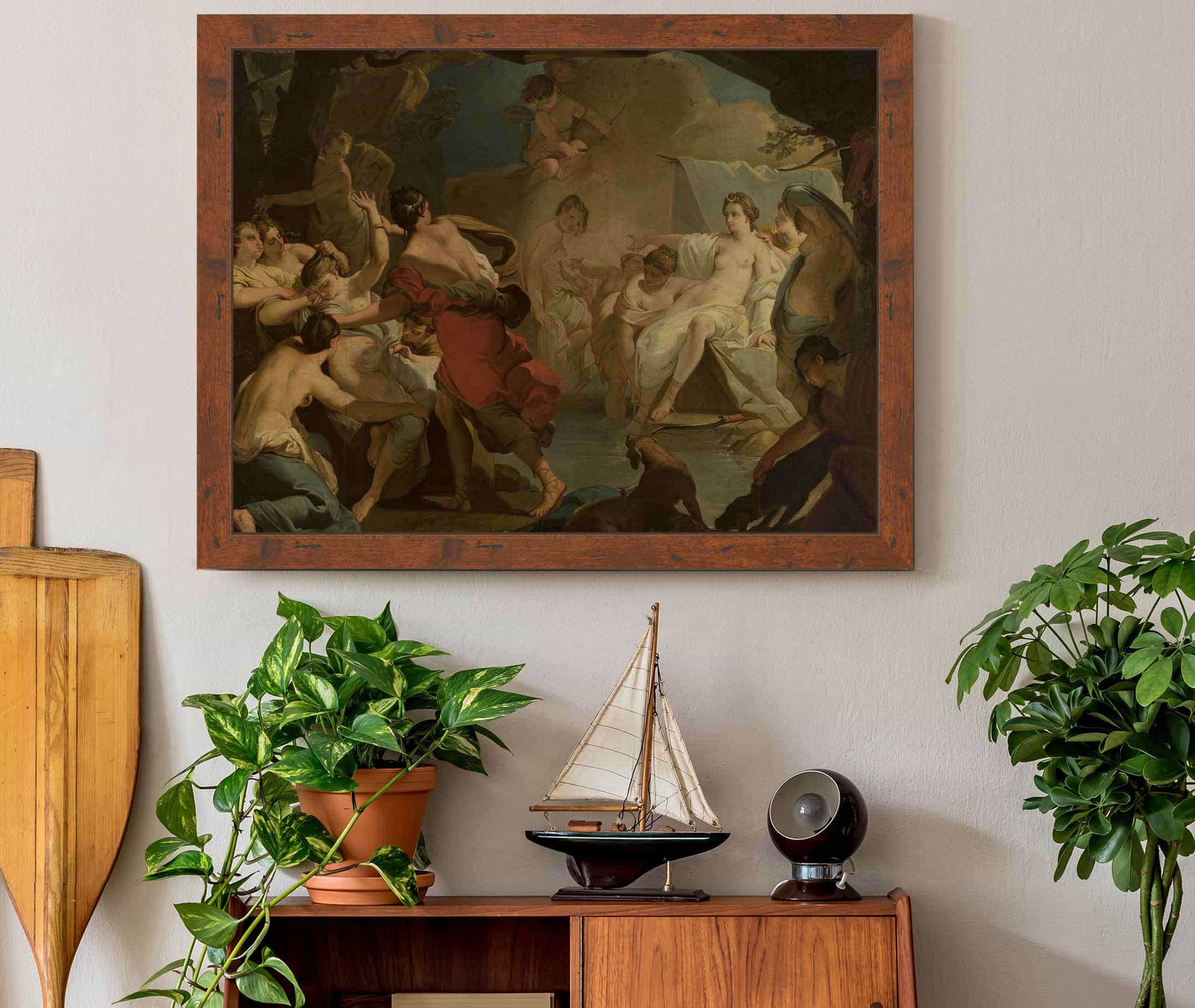 Dianas Judgement Of The Nymph Callisto by Gaetano Gandolfi - Image 3