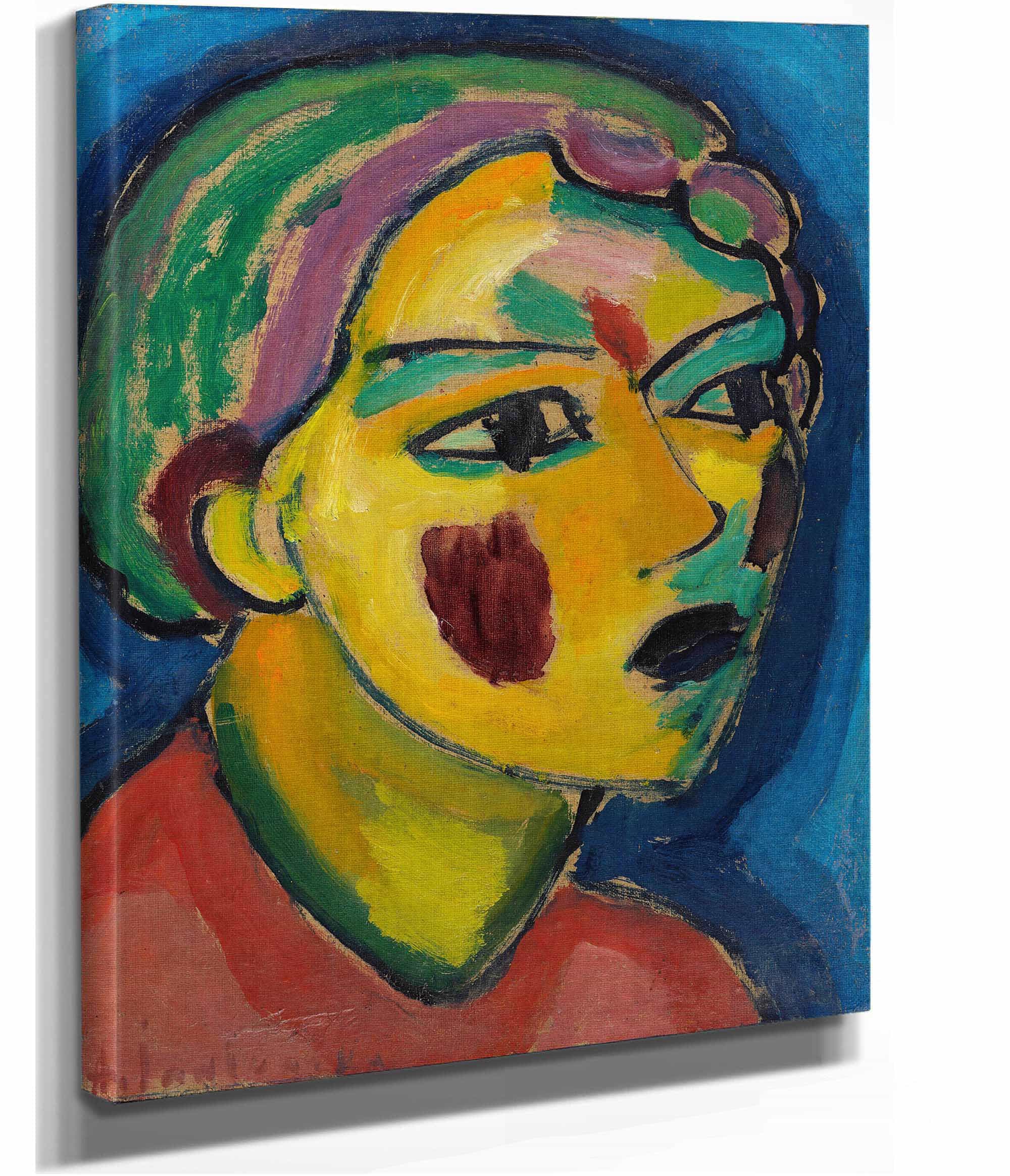 Dichterin Mystischer Kopf by Alexej Von Jawlensky - Image 2