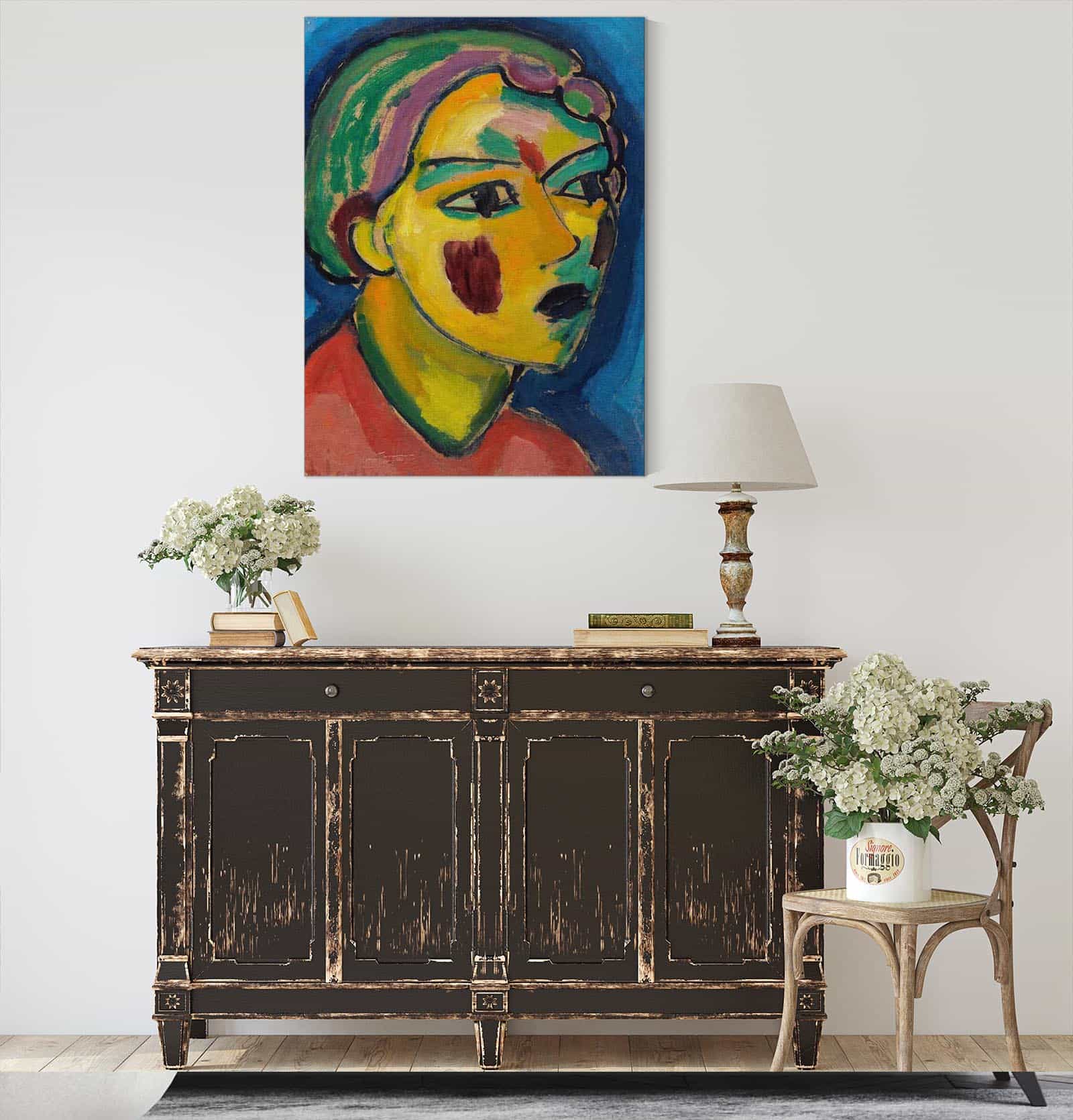 Dichterin Mystischer Kopf by Alexej Von Jawlensky - Image 4