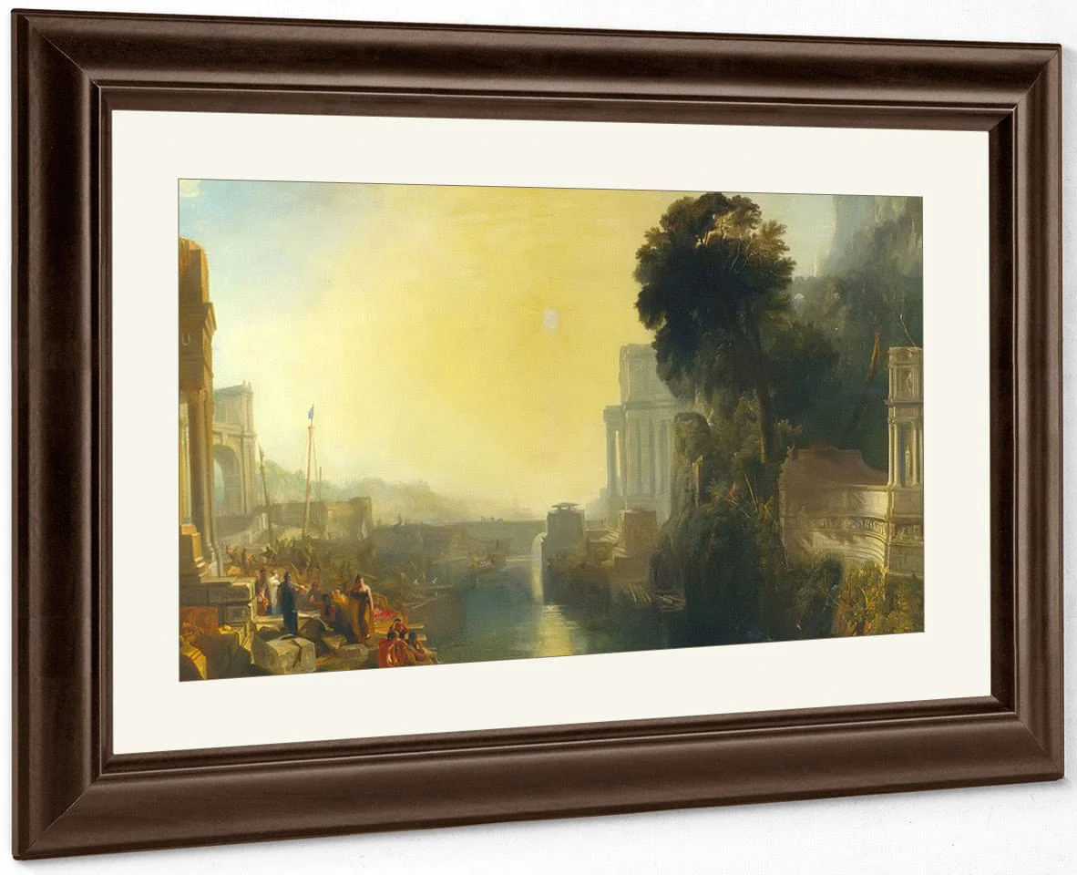 Dido Building Carhage; Or The Rise Of The Carthaginian Empire By Jwm Turner - Image 3