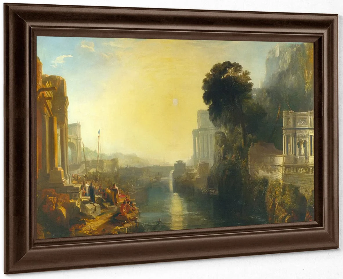 Dido Building Carhage; Or The Rise Of The Carthaginian Empire By Jwm Turner - Image 4