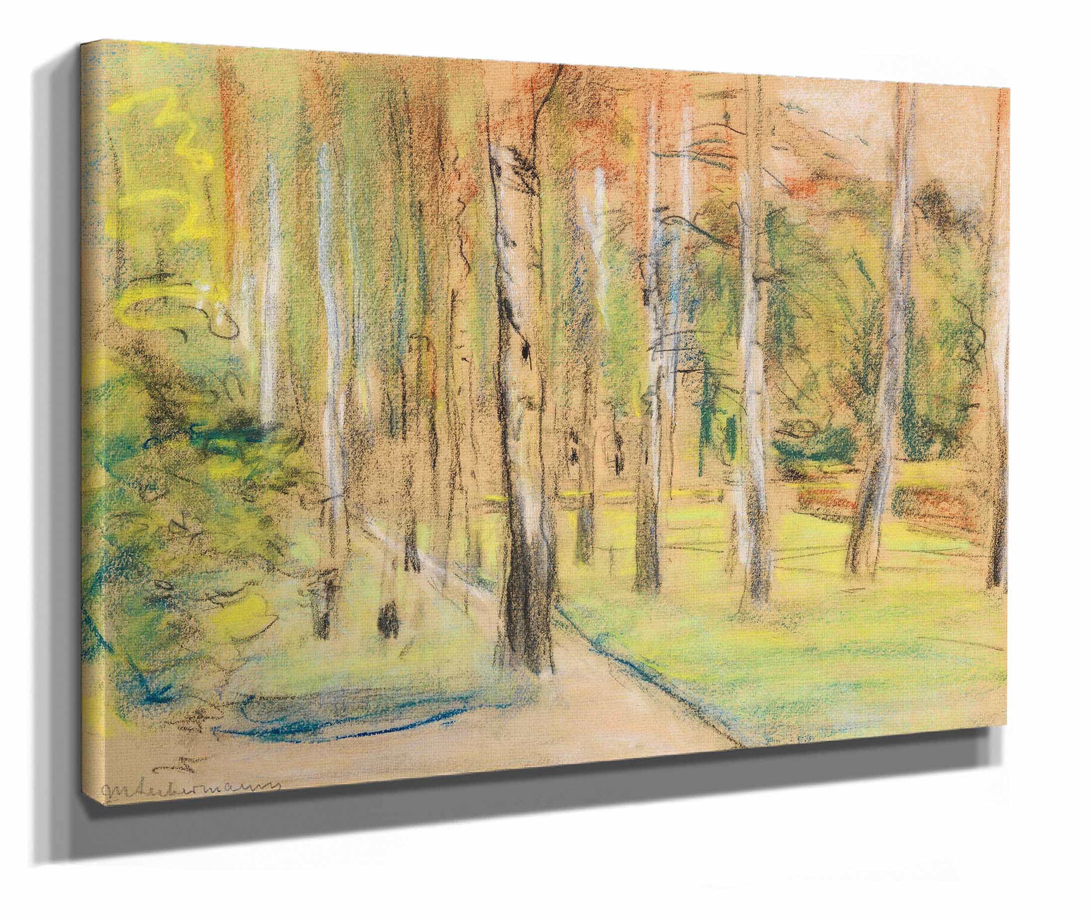 Die Birkenallee In Wannsee Nach Nordwesten by Max Liebermann - Image 2