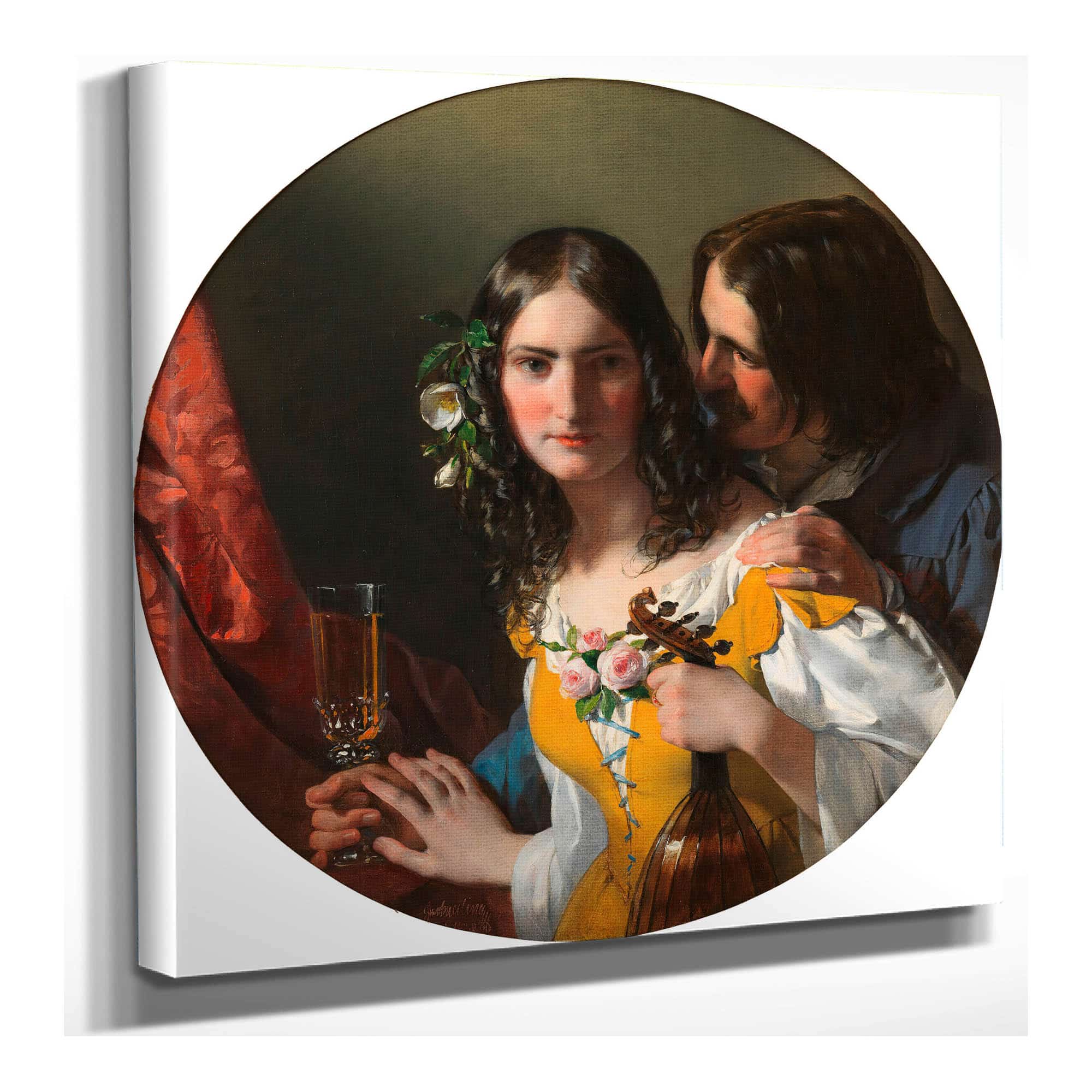 Die Drei Kostlichsten Dinge by Friedrich Von Amerling