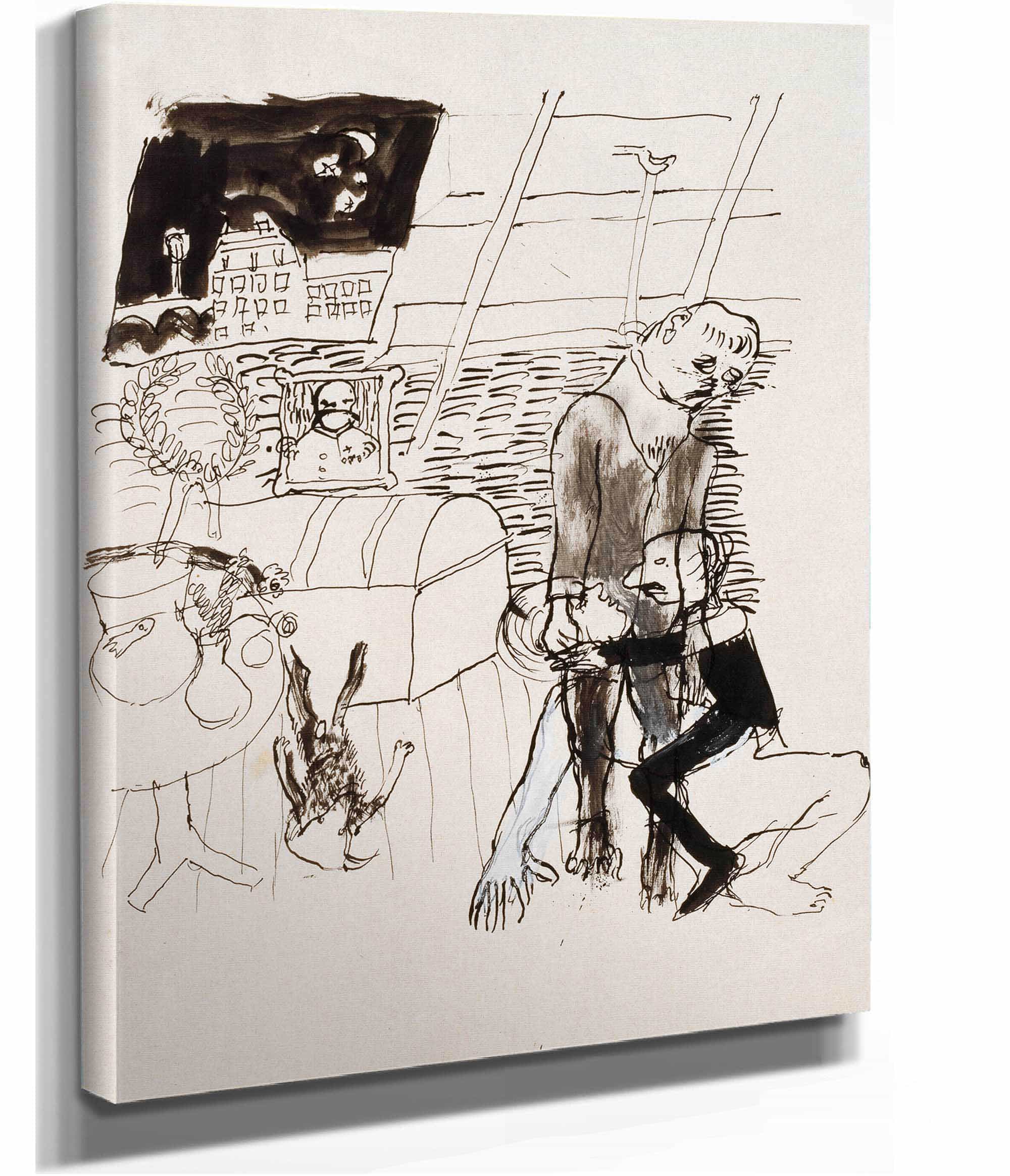 Die Frau Des Gehenkten by Walter Kurt Wiemken - Image 2