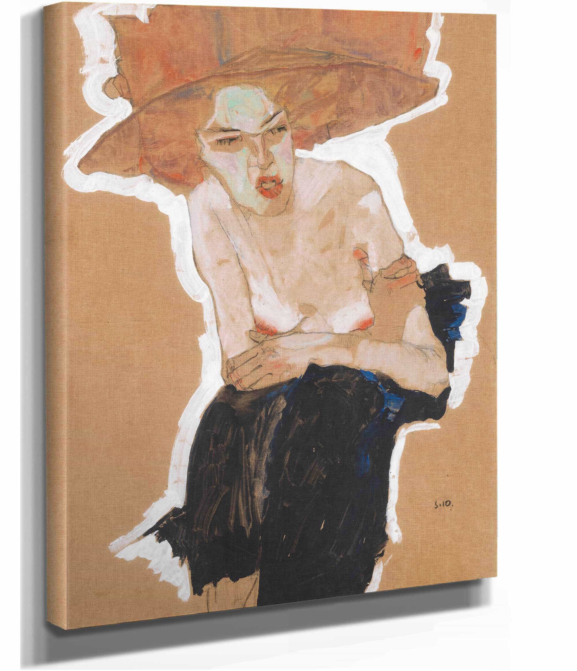 Die Hamische by Egon Schiele - Image 2