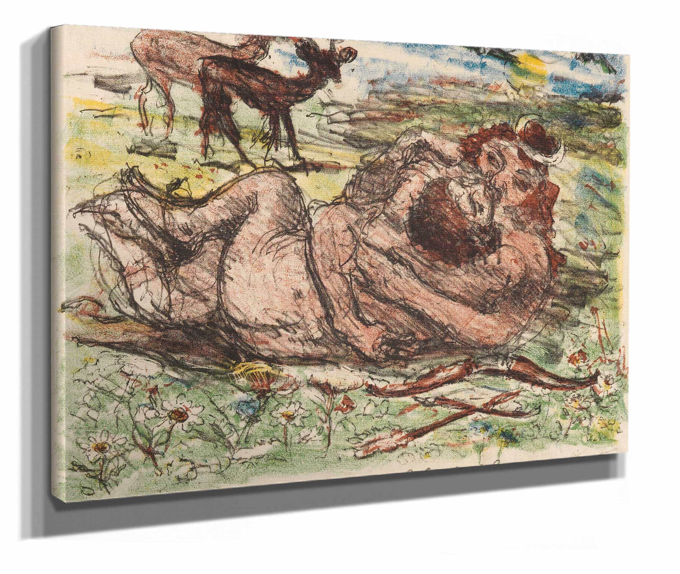 Die Liebschaften Des Zeus by Lovis Corinth - Image 2