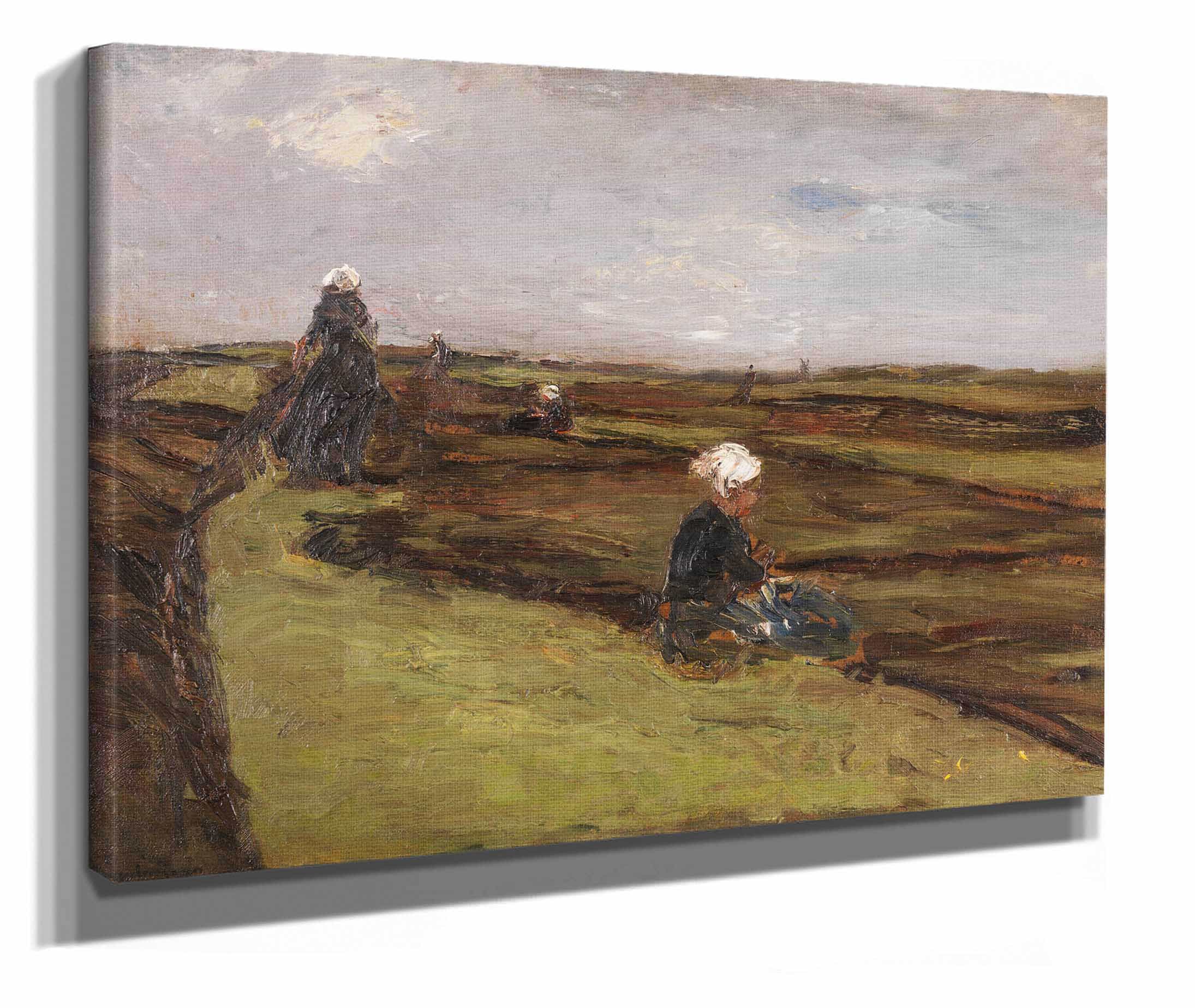 Die Netzflickerinnen by Max Liebermann - Image 2