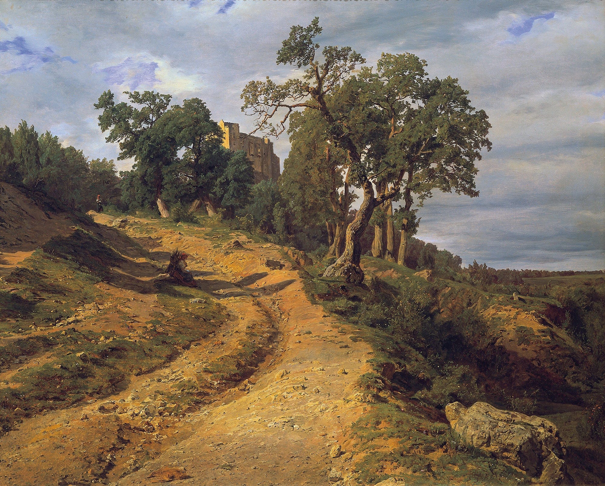Die Ruine Liechtenstein Bei Modling by Ferdinand Georg Waldmuller - Image 2