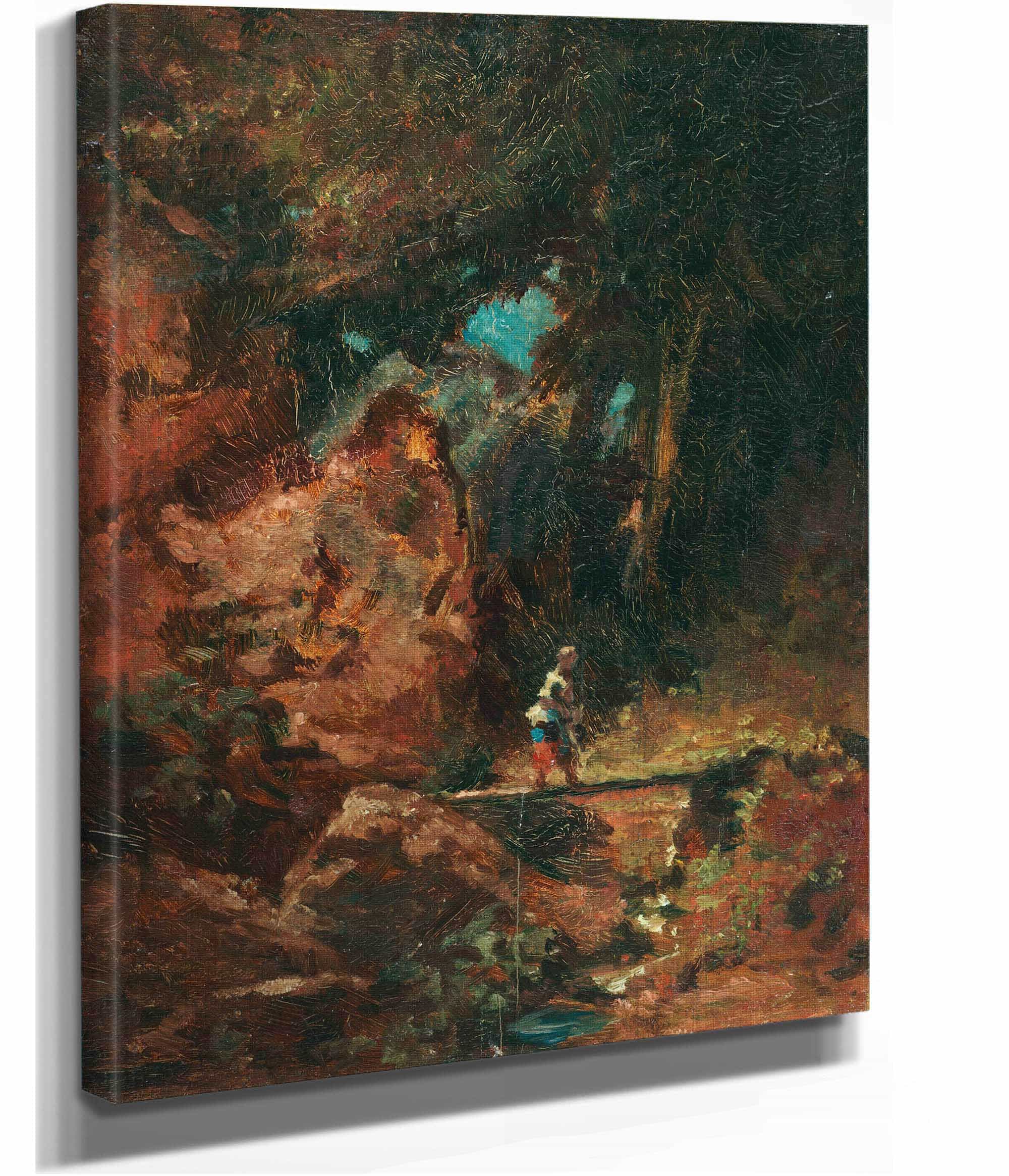 Die Sennerin Auf Dem Waldsteg by Carl Spitzweg - Image 2