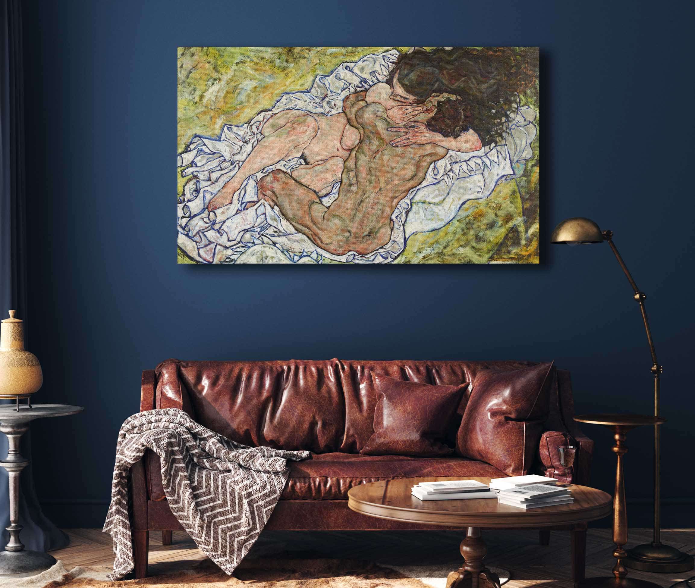 Die Umarmung by Egon Schiele - Image 4