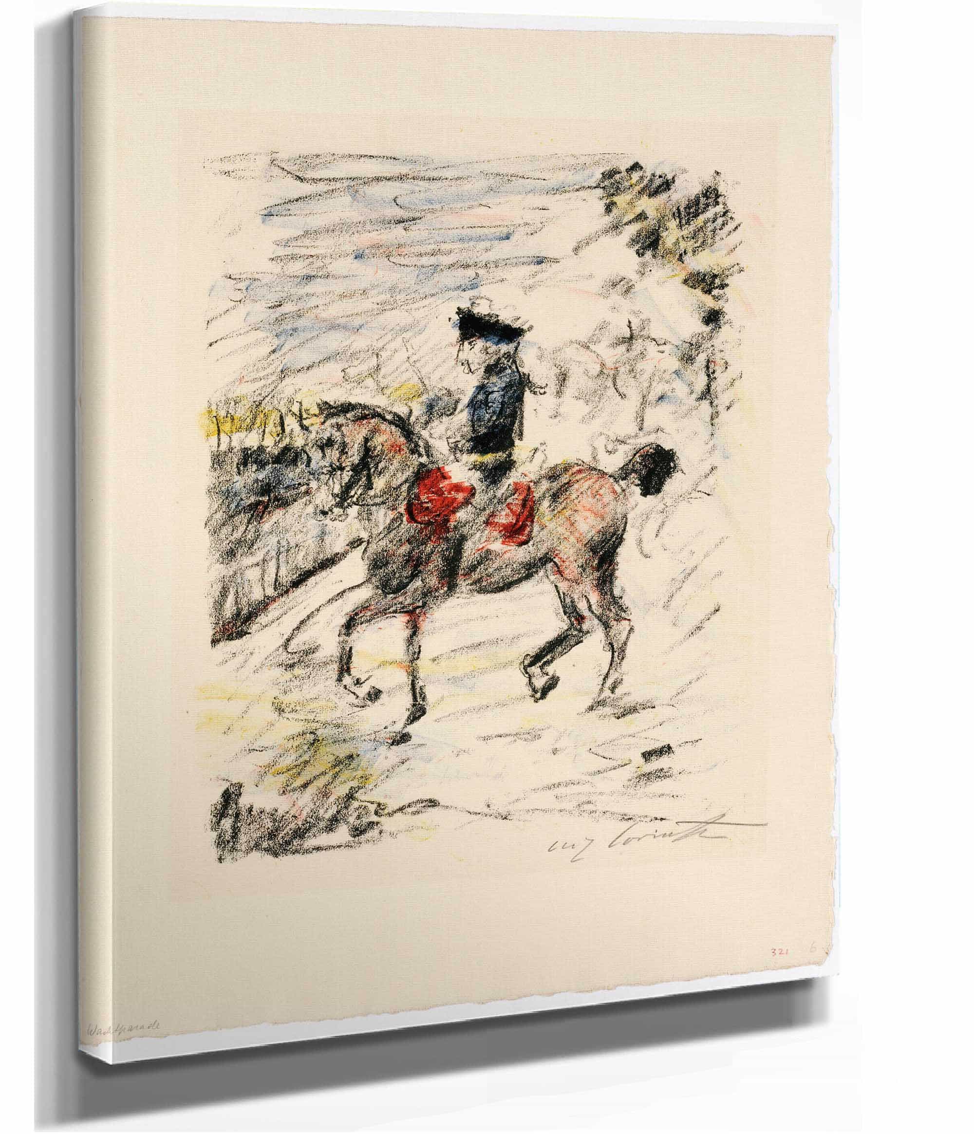 Die Wachtparade by Lovis Corinth - Image 2