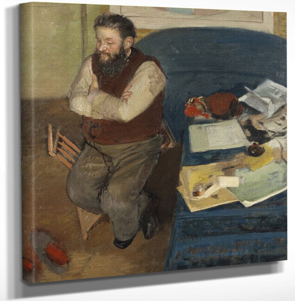 Diego Martelli (1839 1896) By Edgar Degas