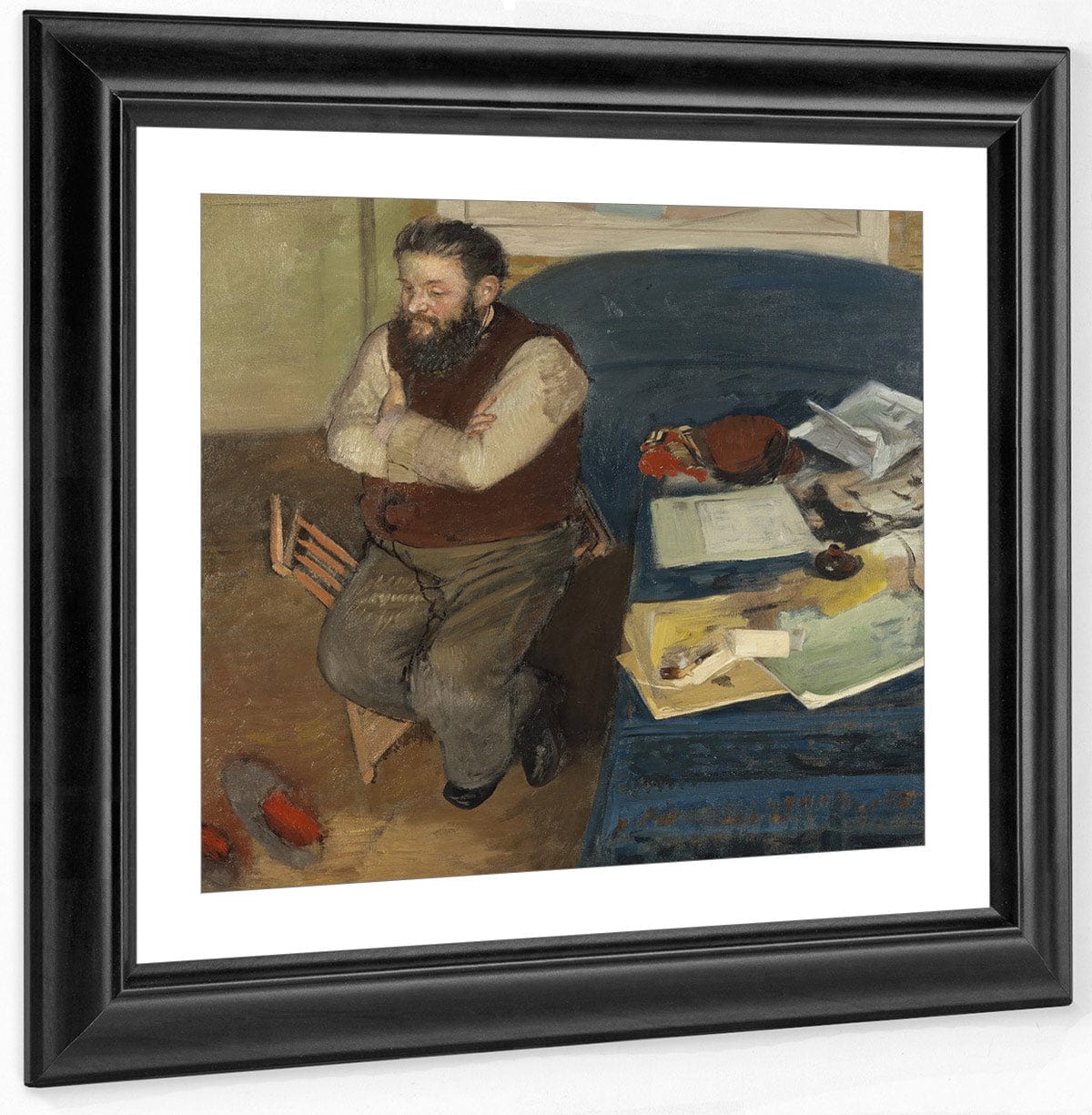 Diego Martelli (1839 1896) By Edgar Degas - Image 2