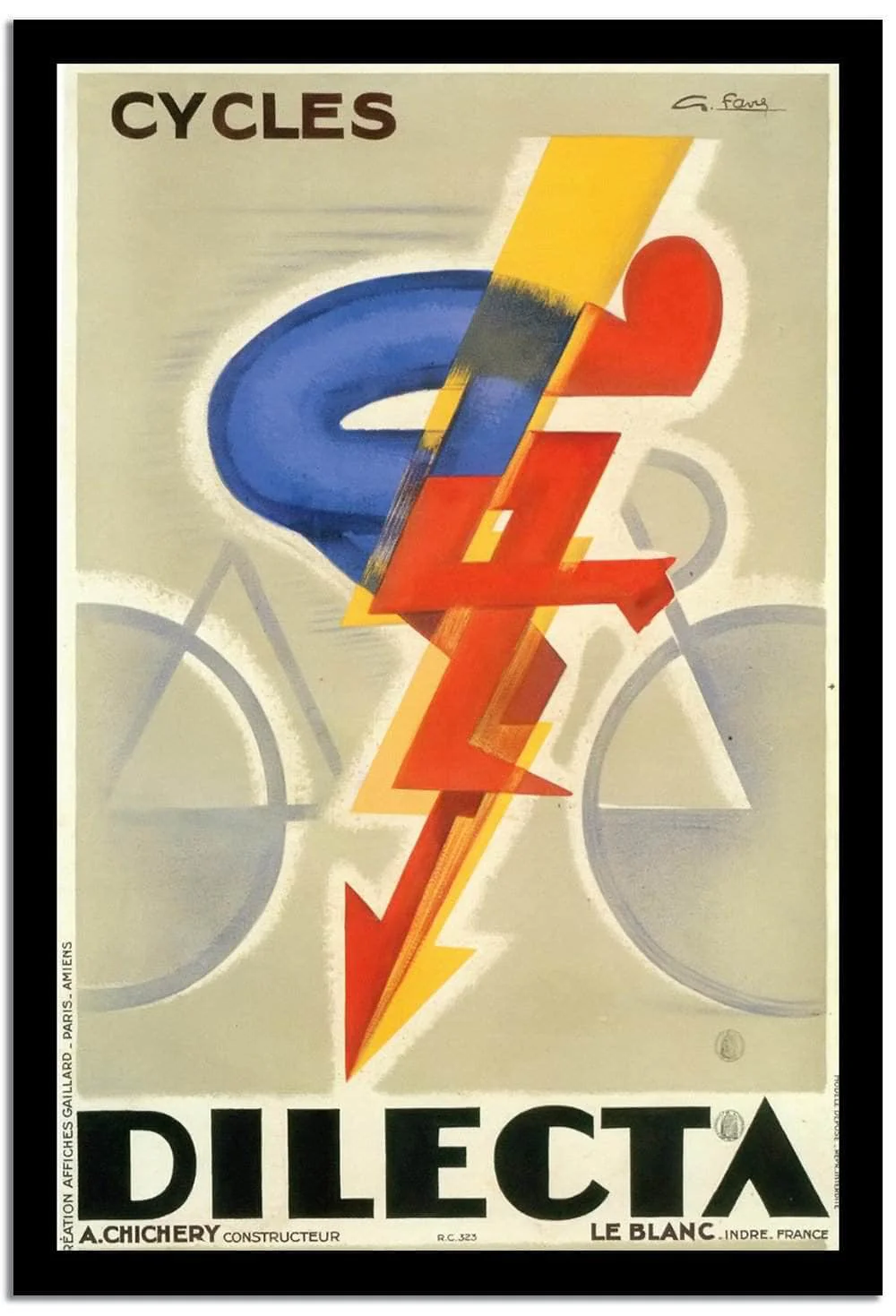 Dilecta Vintage Poster - Image 2