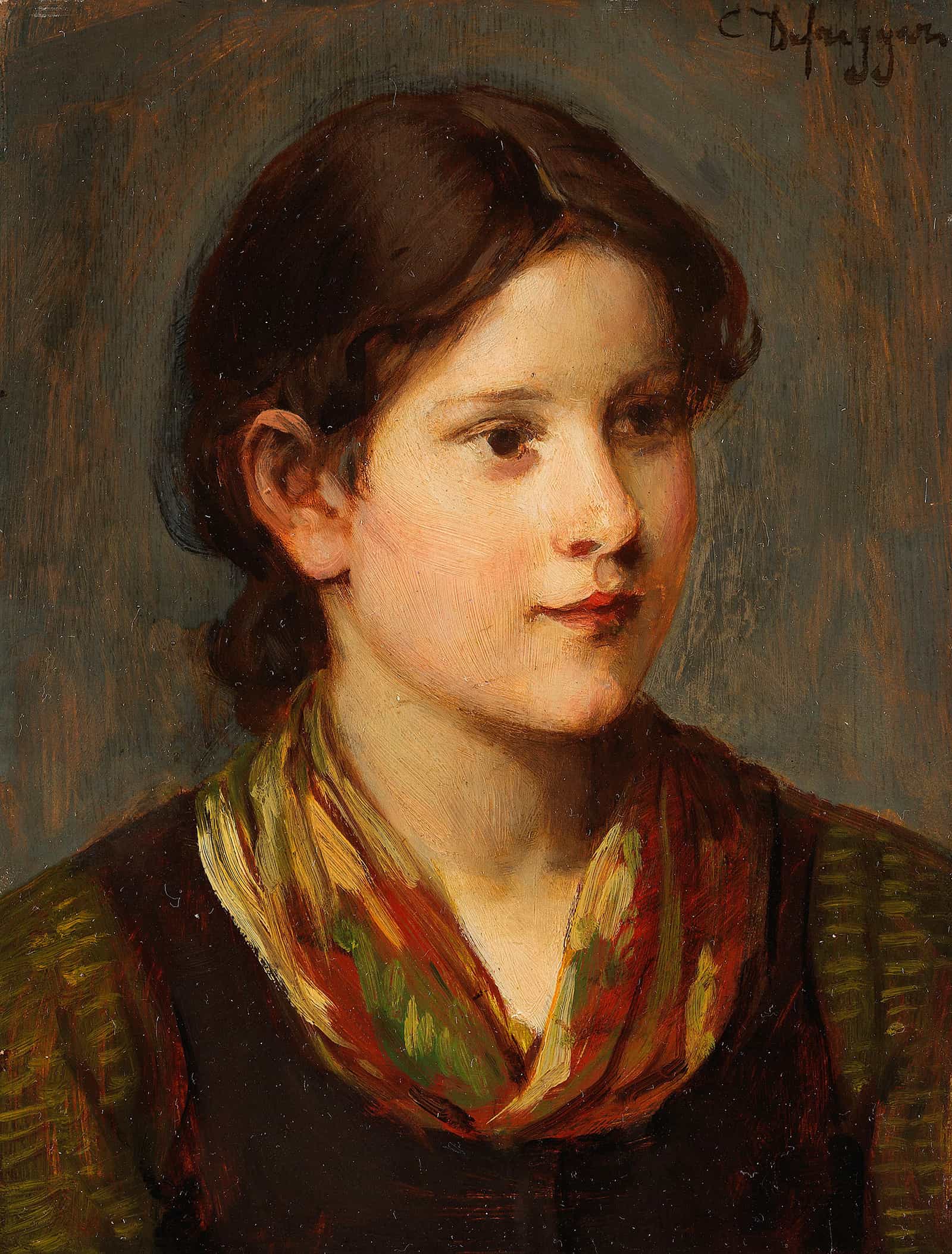 Dirndl by Franz Von Defregger - Image 2