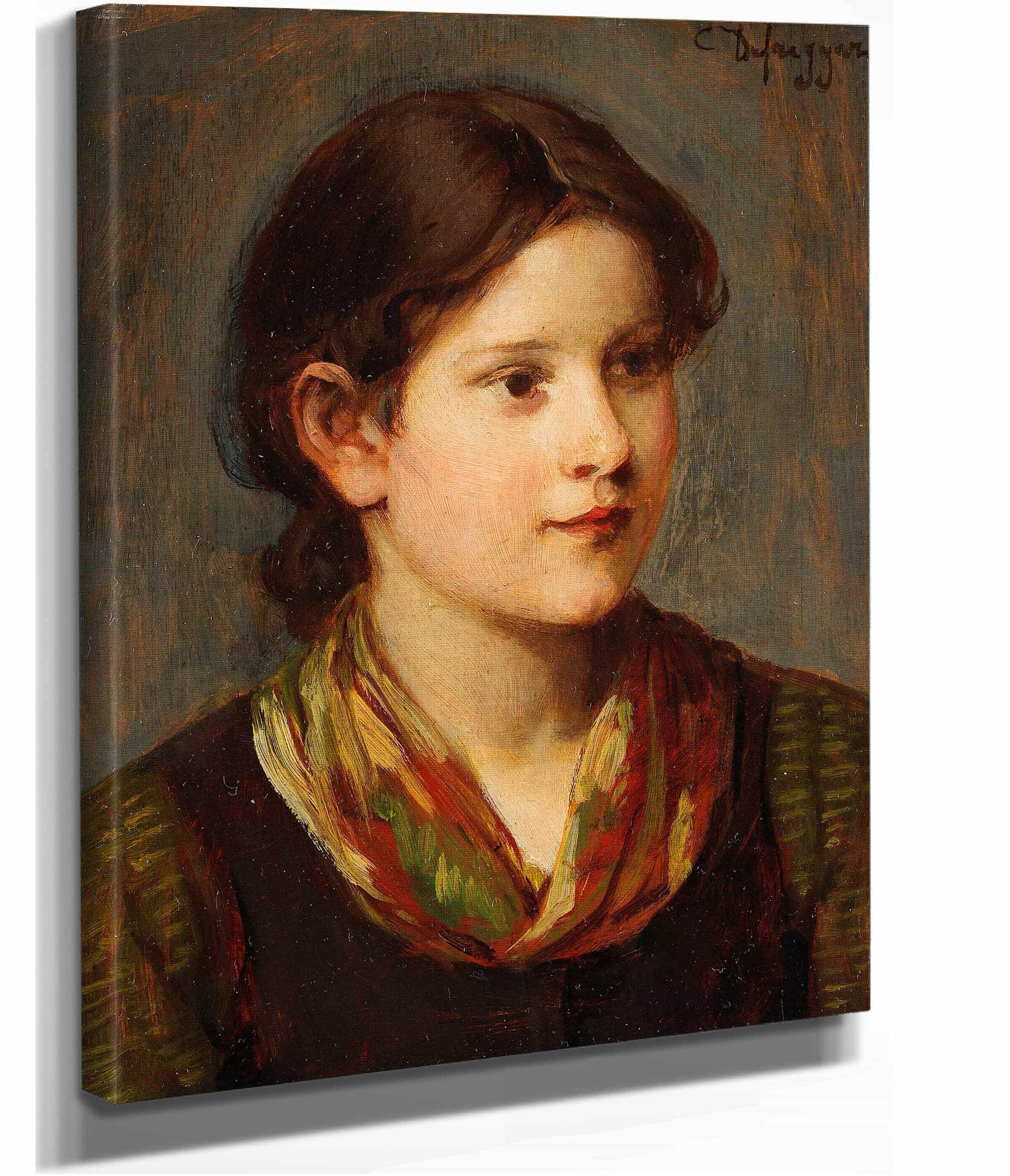 Dirndl by Franz Von Defregger - Image 3