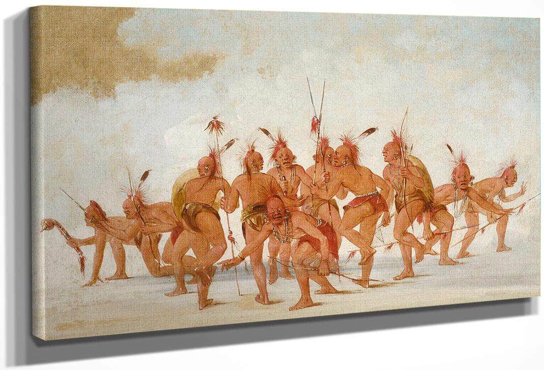 Discovery Dance, Sac And Fox By George Catlin