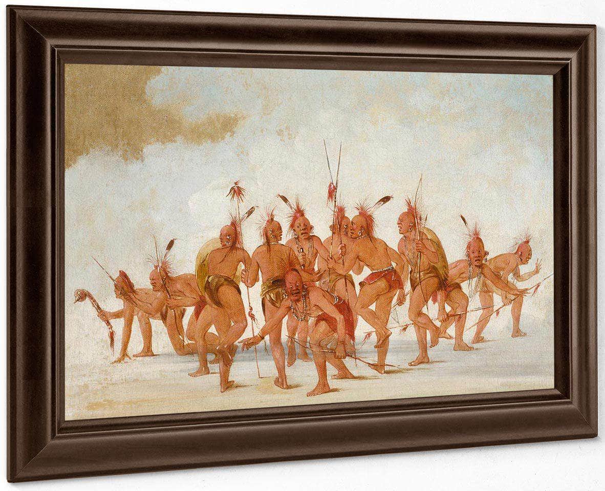 Discovery Dance, Sac And Fox By George Catlin - Image 4