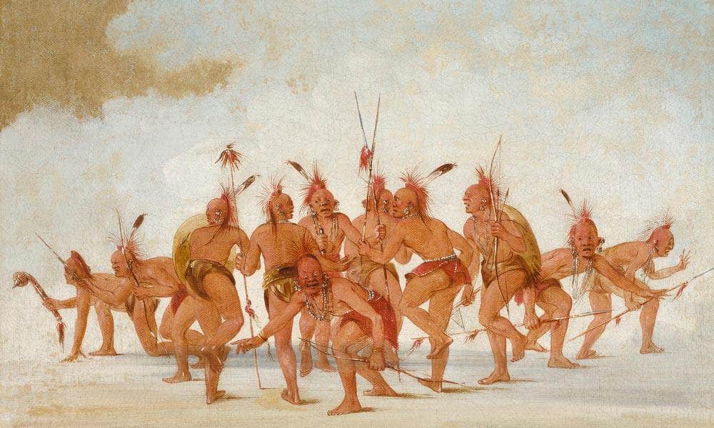 Discovery Dance, Sac And Fox By George Catlin - Image 5