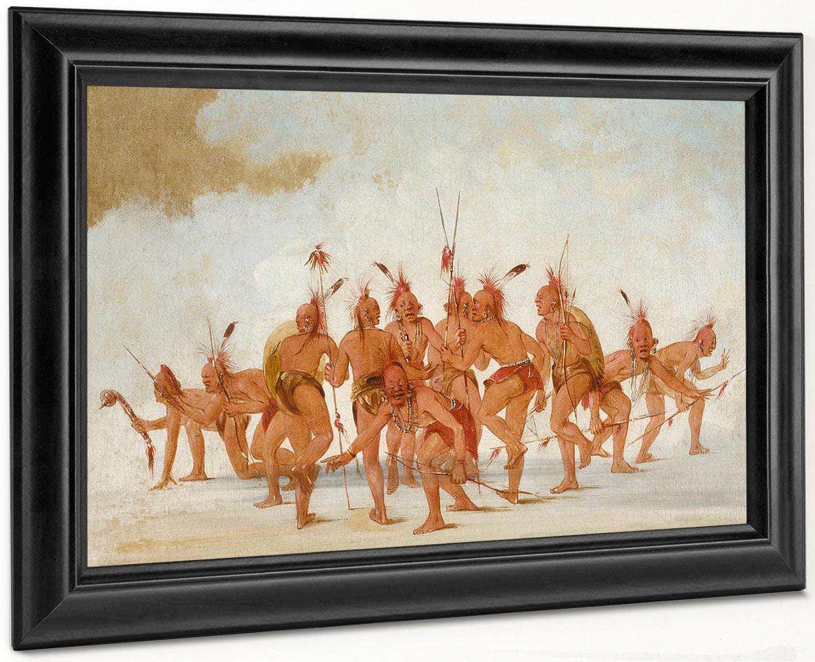 Discovery Dance, Sac And Fox By George Catlin - Image 6
