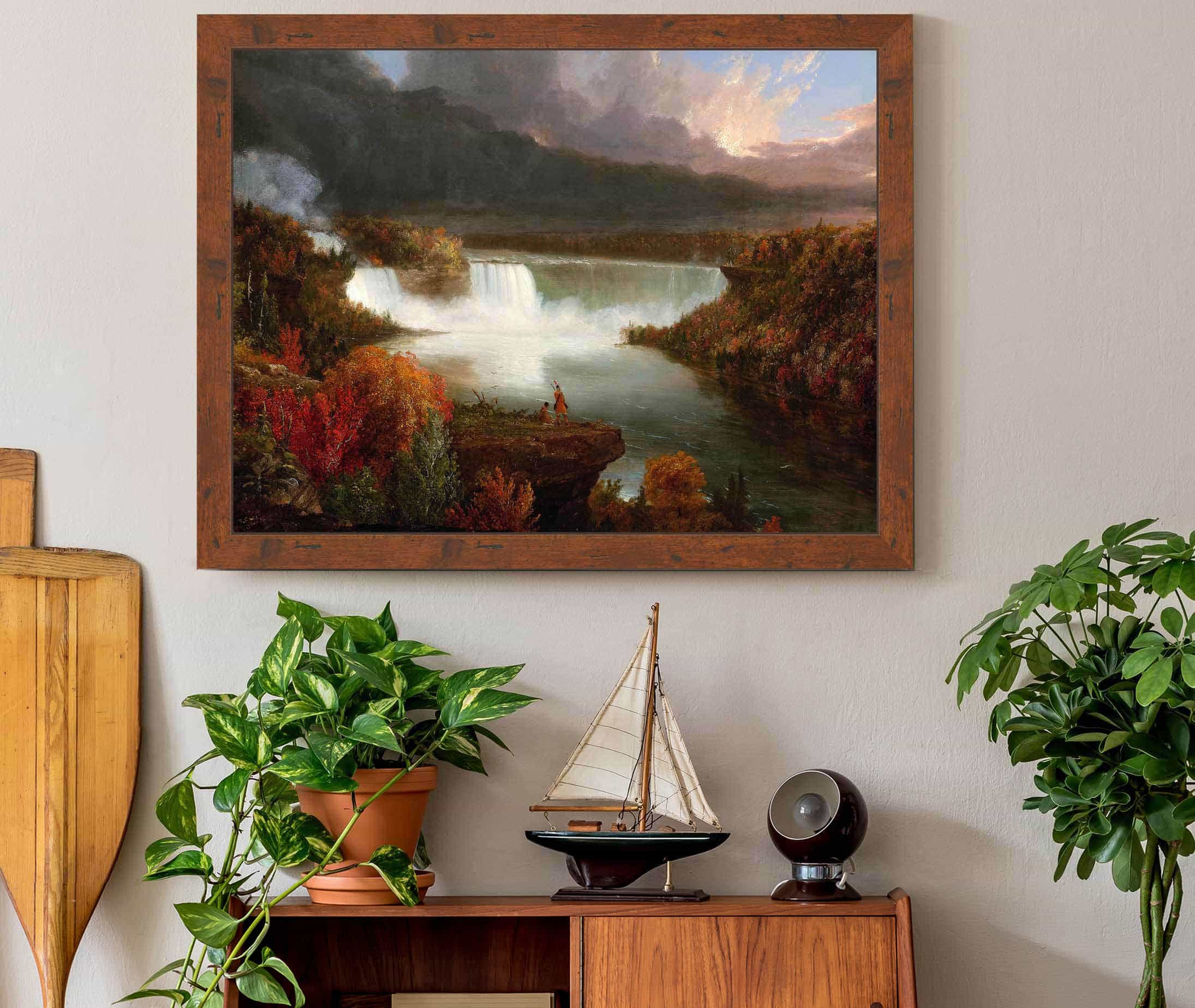 Distant View Of Niagara Falls by Thomas Cole - Image 3