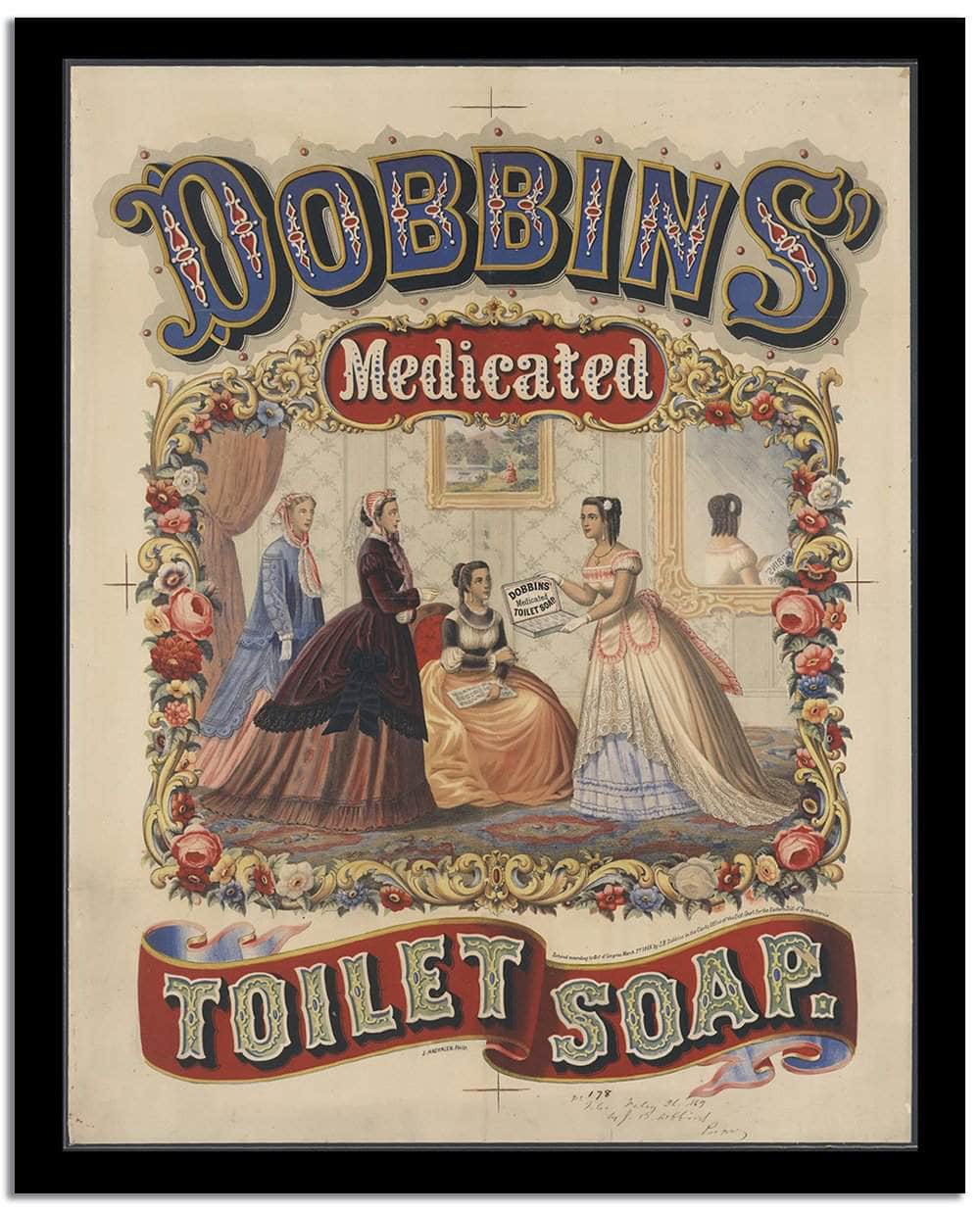 Dobbins Vintage Poster - Image 2