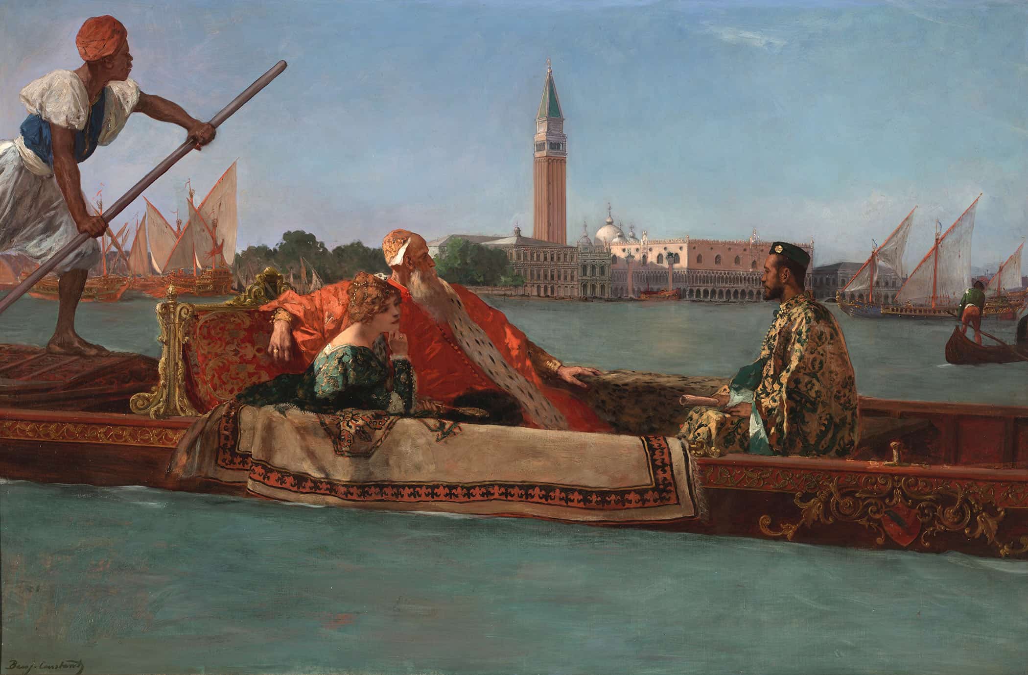 Doge Of Venice by Jean Joseph Benjamin Constant - Image 2