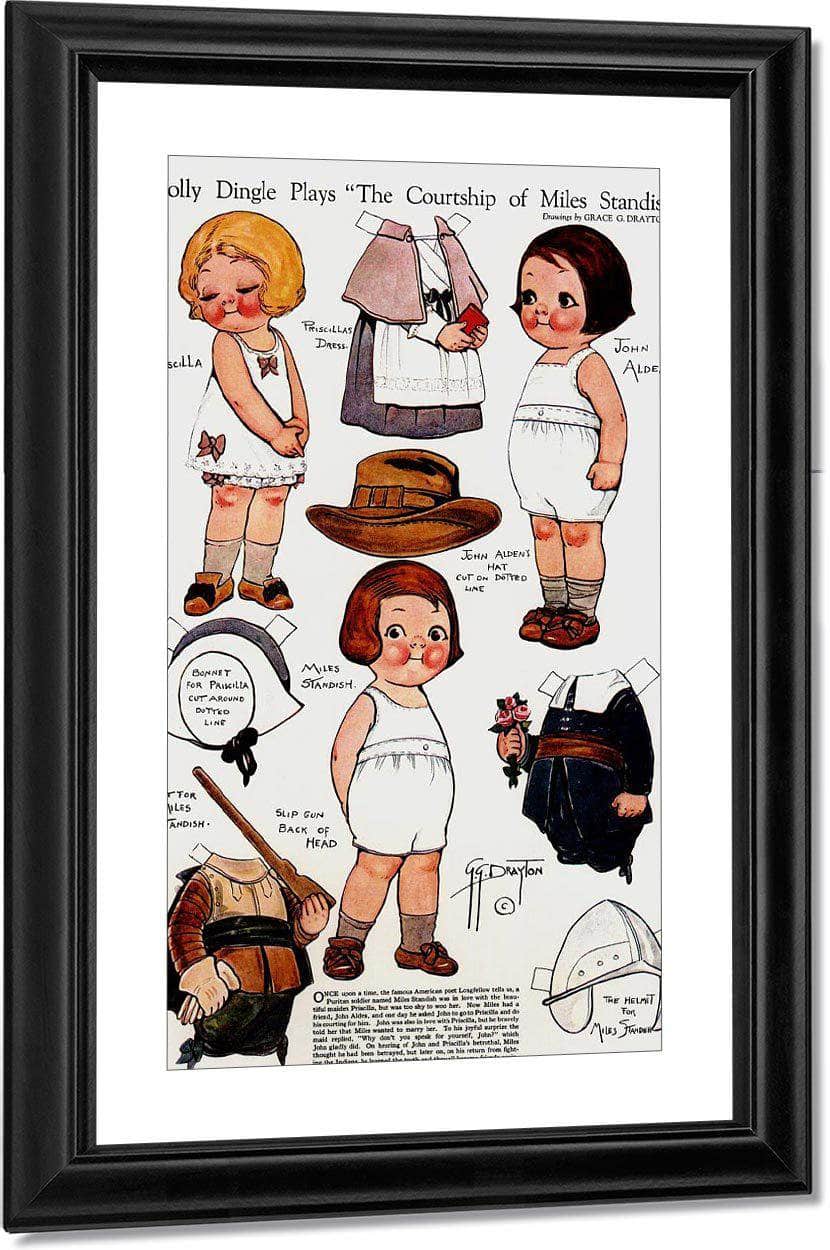 Dolly Dingle Paperdoll 1 By Grace G Drayton - Image 3