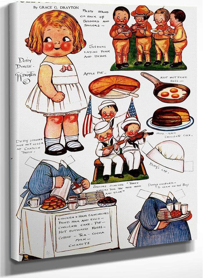 Dolly Dingle Paperdoll 10 By Grace G Drayton
