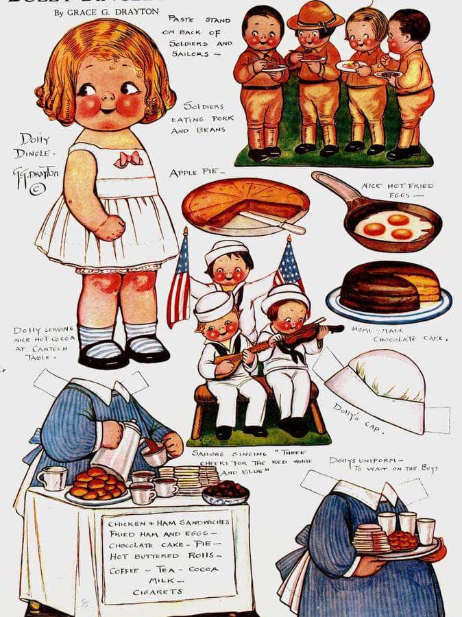 Dolly Dingle Paperdoll 10 By Grace G Drayton - Image 6
