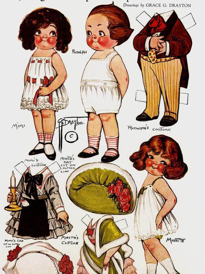 Dolly Dingle Paperdoll 15 By Grace G Drayton - Image 6