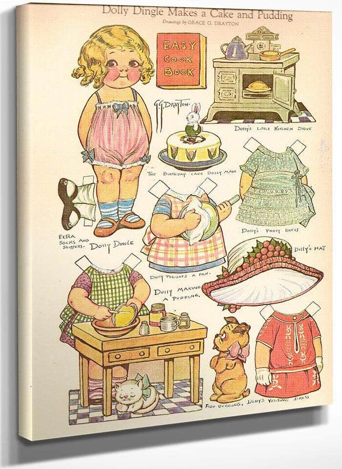 Dolly Dingle Paperdoll 17 By Grace G Drayton