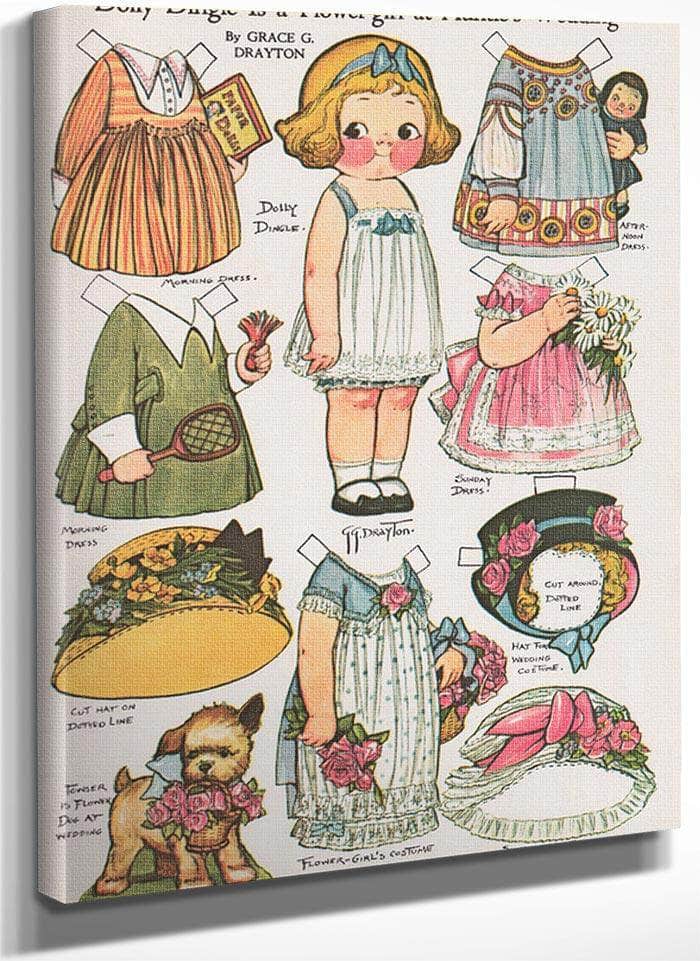 Dolly Dingle Paperdoll 18 By Grace G Drayton