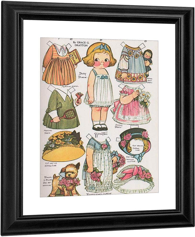 Dolly Dingle Paperdoll 18 By Grace G Drayton - Image 3