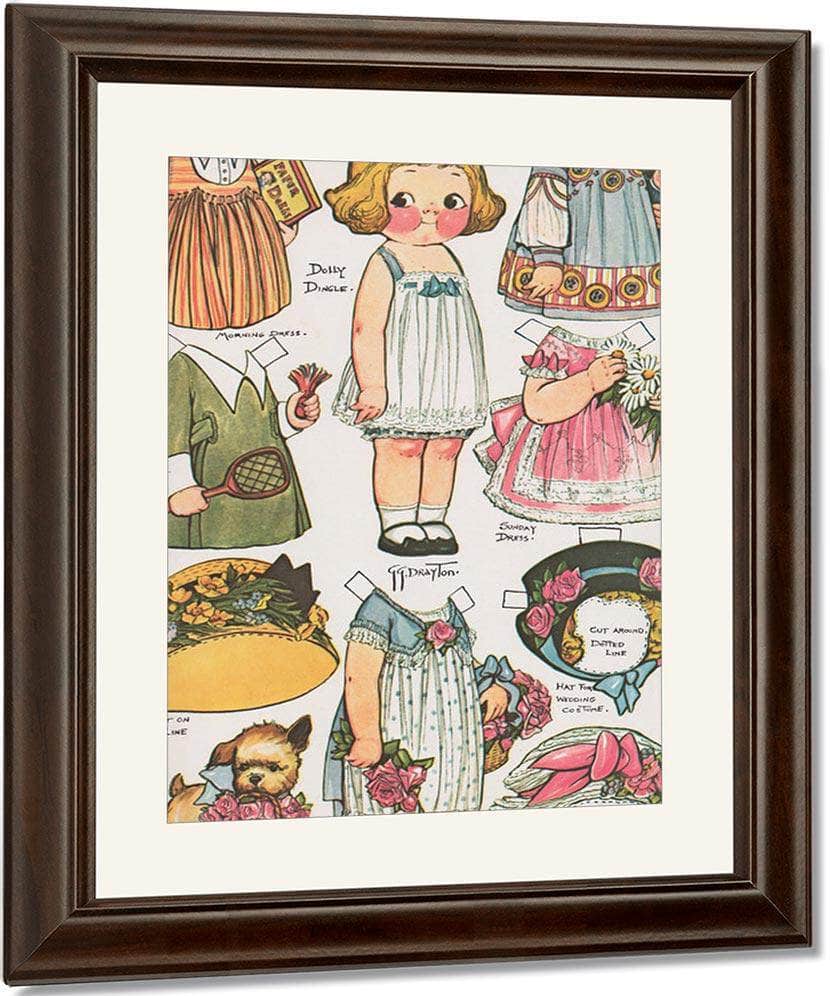 Dolly Dingle Paperdoll 18 By Grace G Drayton - Image 4