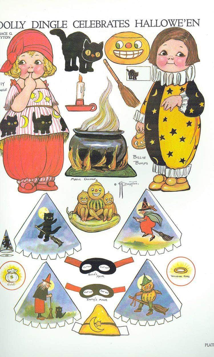 Dolly Dingle Paperdoll 19 By Grace G Drayton - Image 6