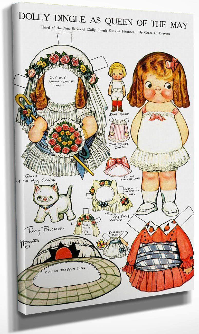 Dolly Dingle Paperdoll 6 By Grace G Drayton