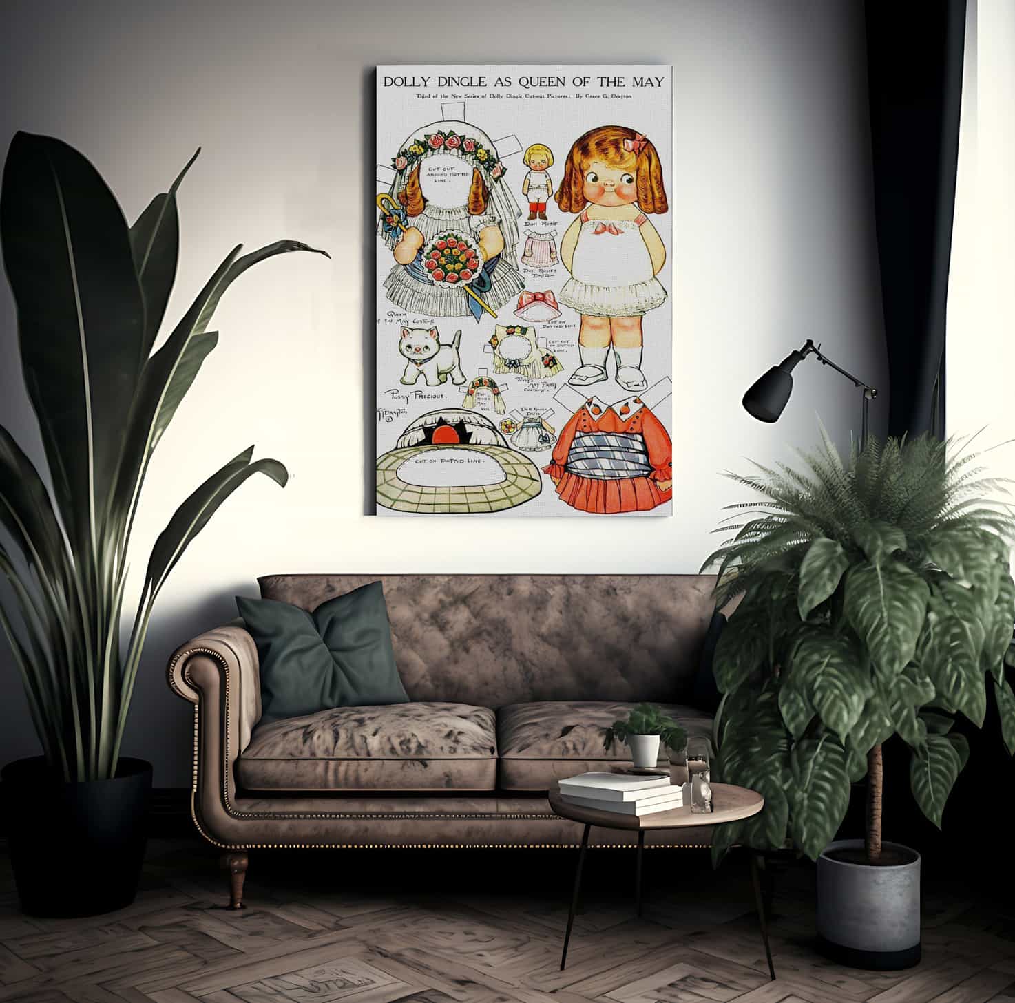 Dolly Dingle Paperdoll 6 By Grace G Drayton - Image 2