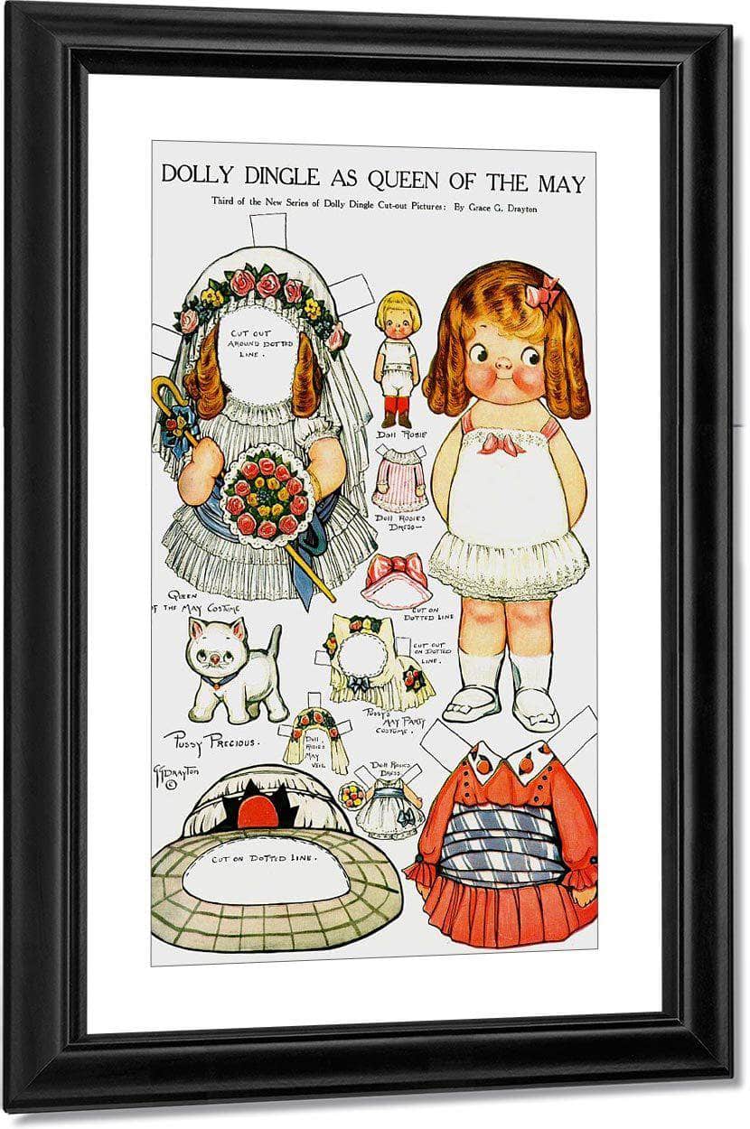 Dolly Dingle Paperdoll 6 By Grace G Drayton - Image 3
