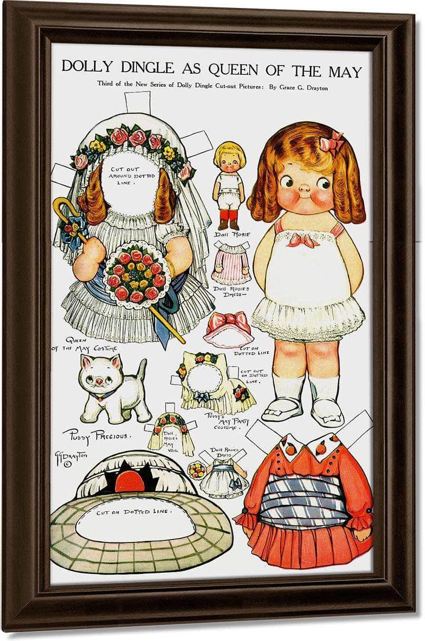 Dolly Dingle Paperdoll 6 By Grace G Drayton - Image 5