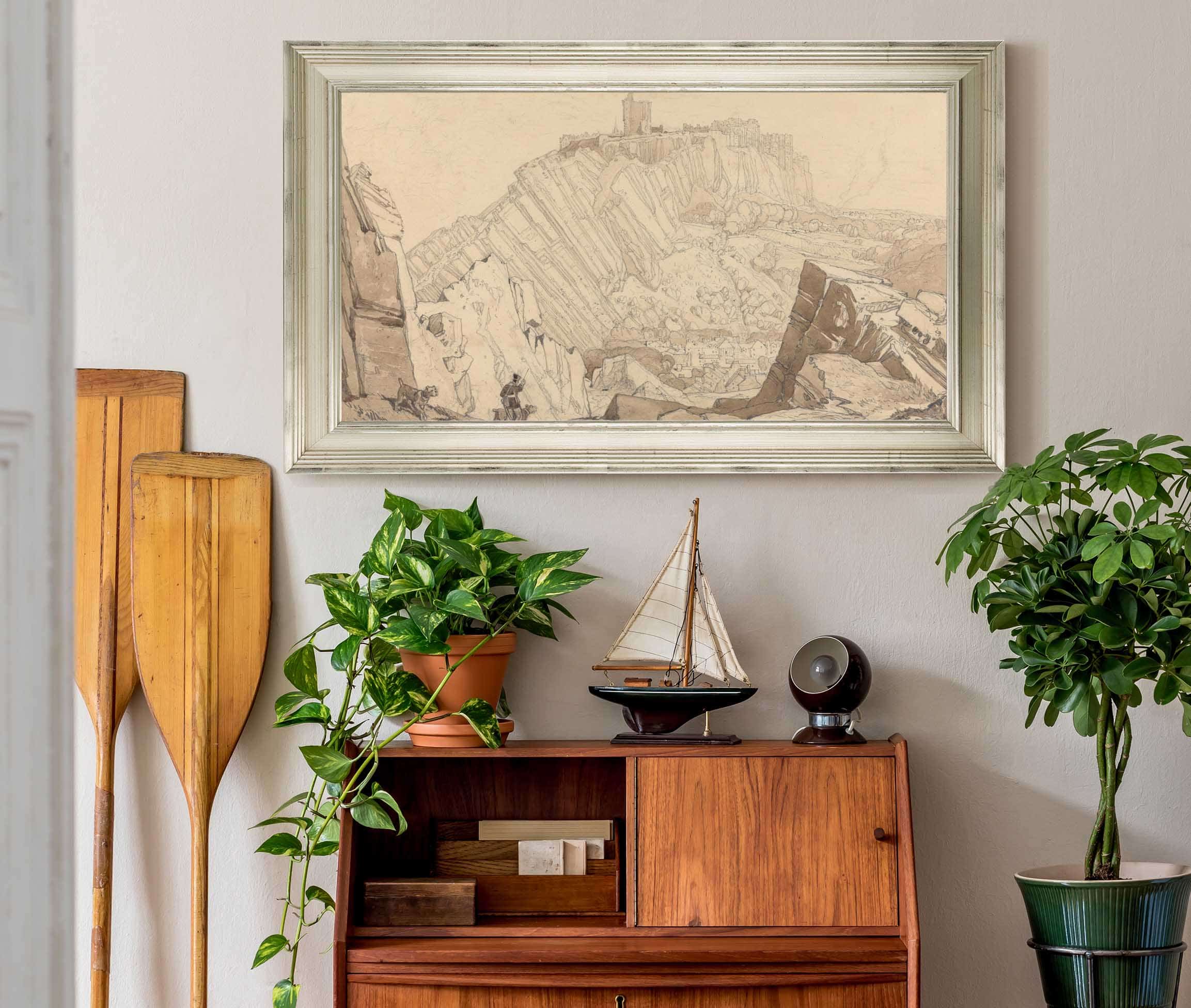 Domfront Looking To The South East by John Sell Cotman - Image 6