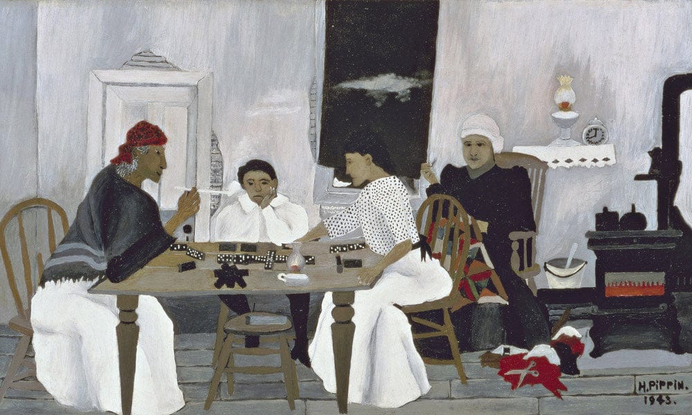 Domino Players By Horace Pippin - Image 5