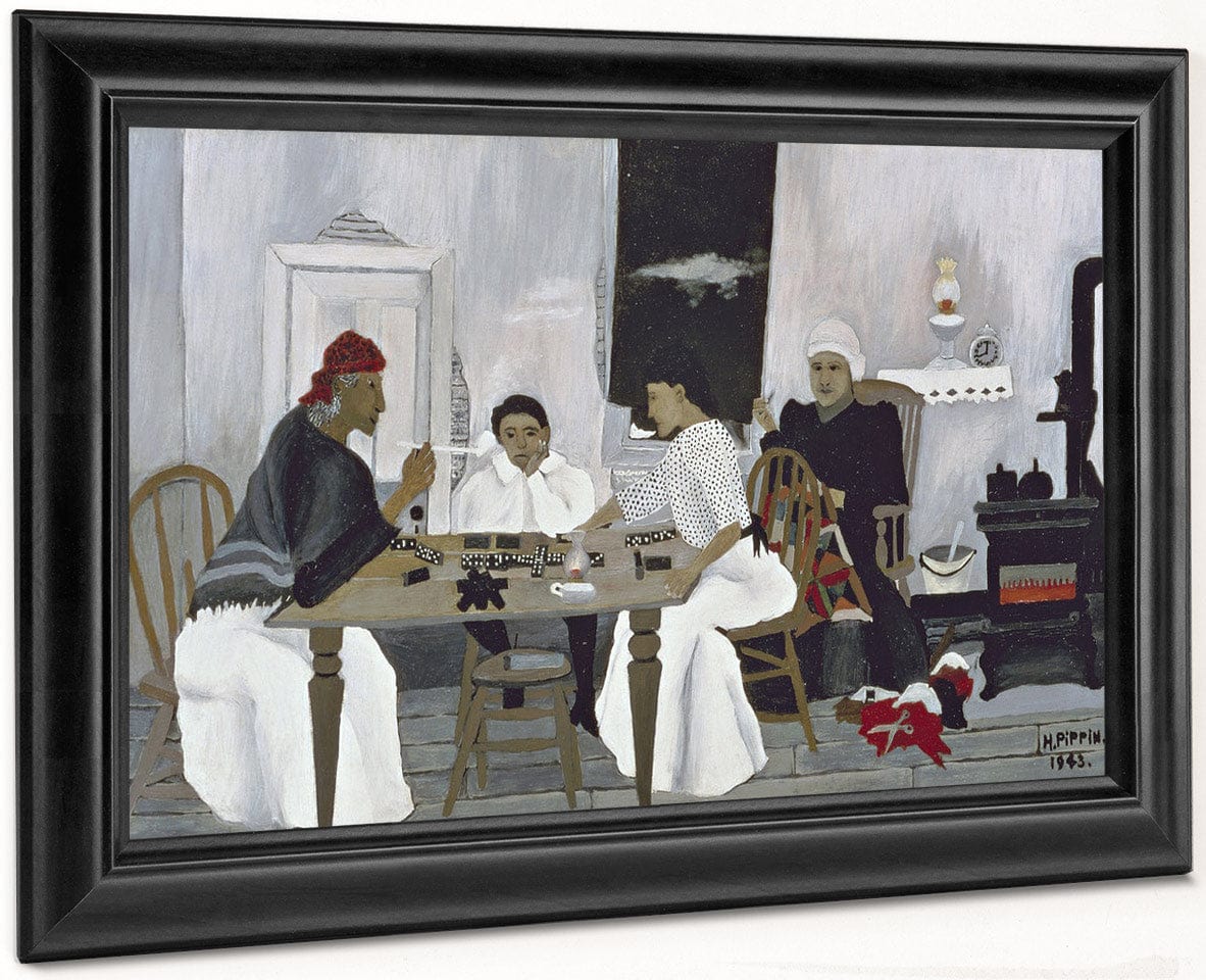 Domino Players By Horace Pippin - Image 6