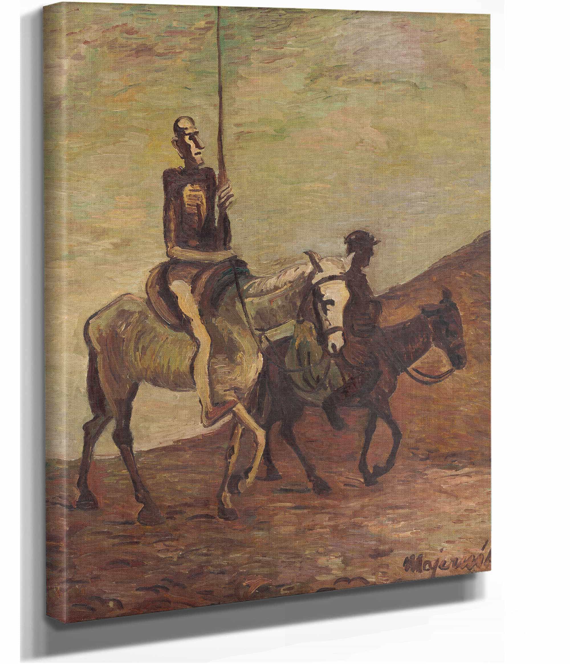 Don Quichotte And Sancho Panza by Cyprian Majernik - Image 2