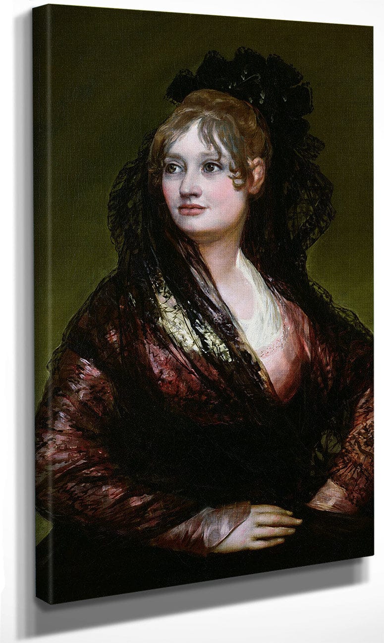 Dona Isabel De Porcel Exh. 1805 By Francisco De Goya