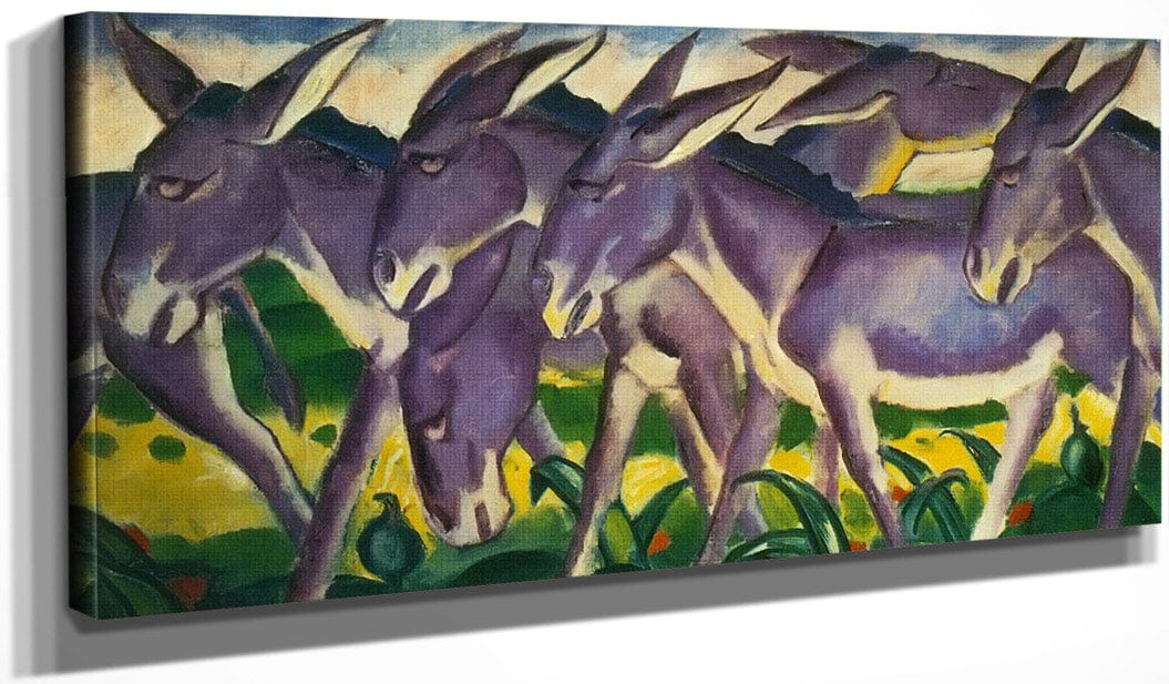 Donkey Frieze By Franz Marc - Image 3