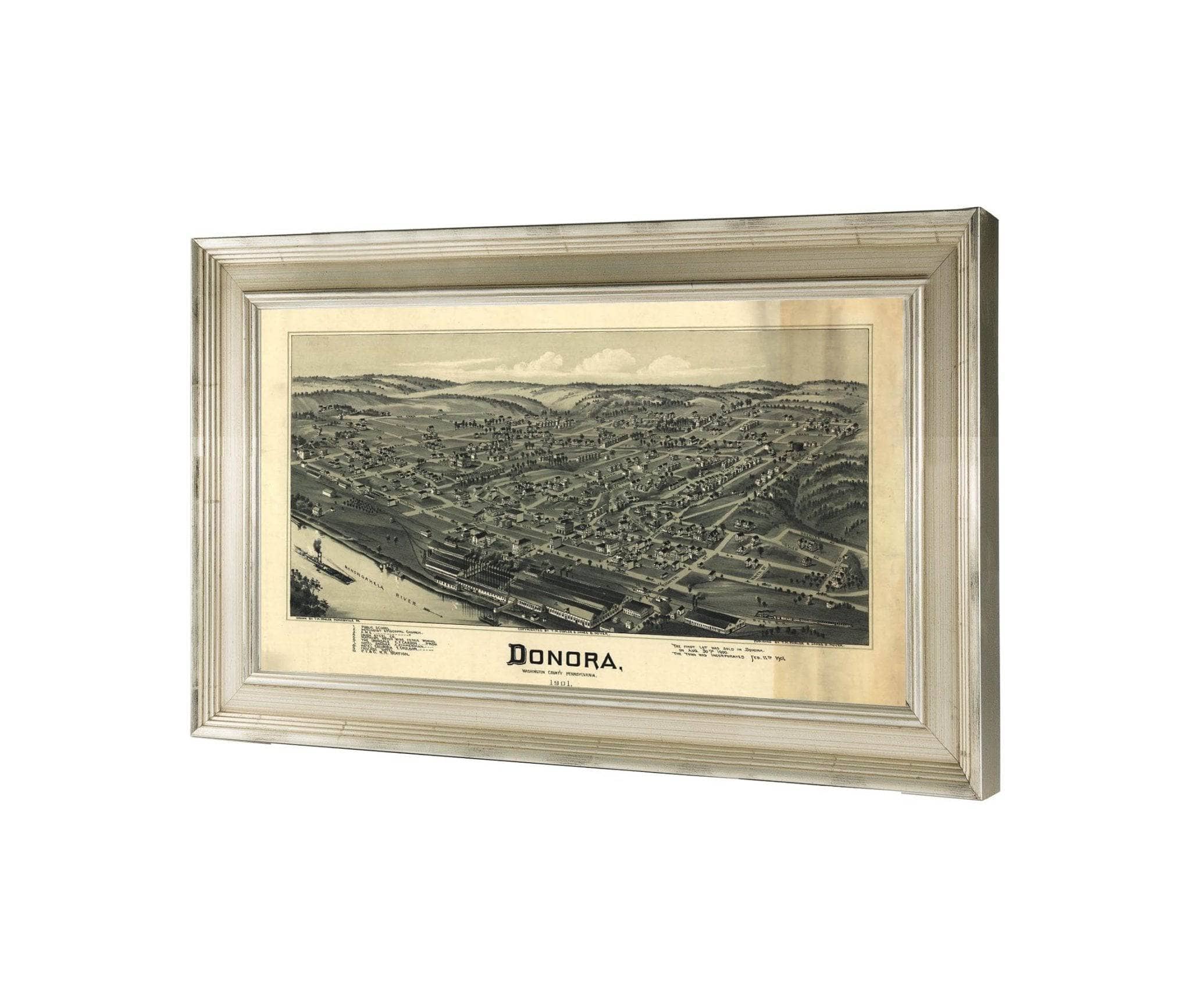 Donora Washington County Pennsylvania 1901 State Of Pennsylvania - Image 2