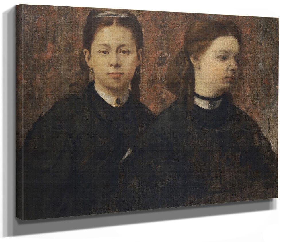 Double Portrait The Cousins Of The Painter By Edgar Degas